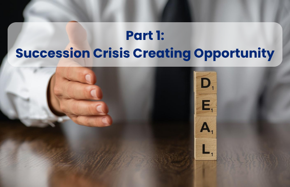 Succession Crisis Creating Opportunity