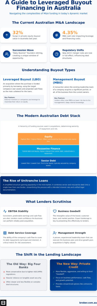 leveraged buyout financing australia