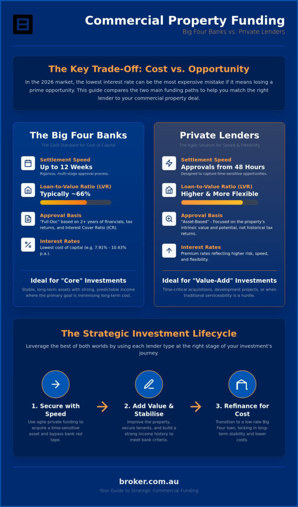 private lenders vs big four banks