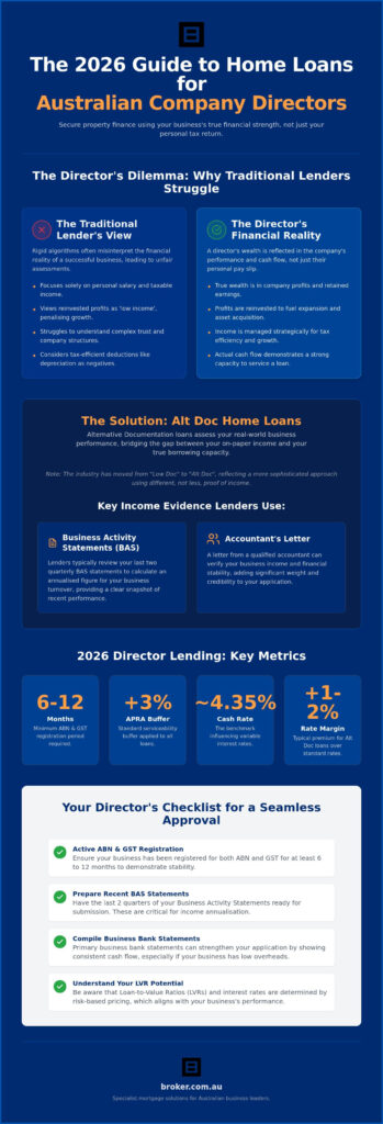 low doc home loans for company directors